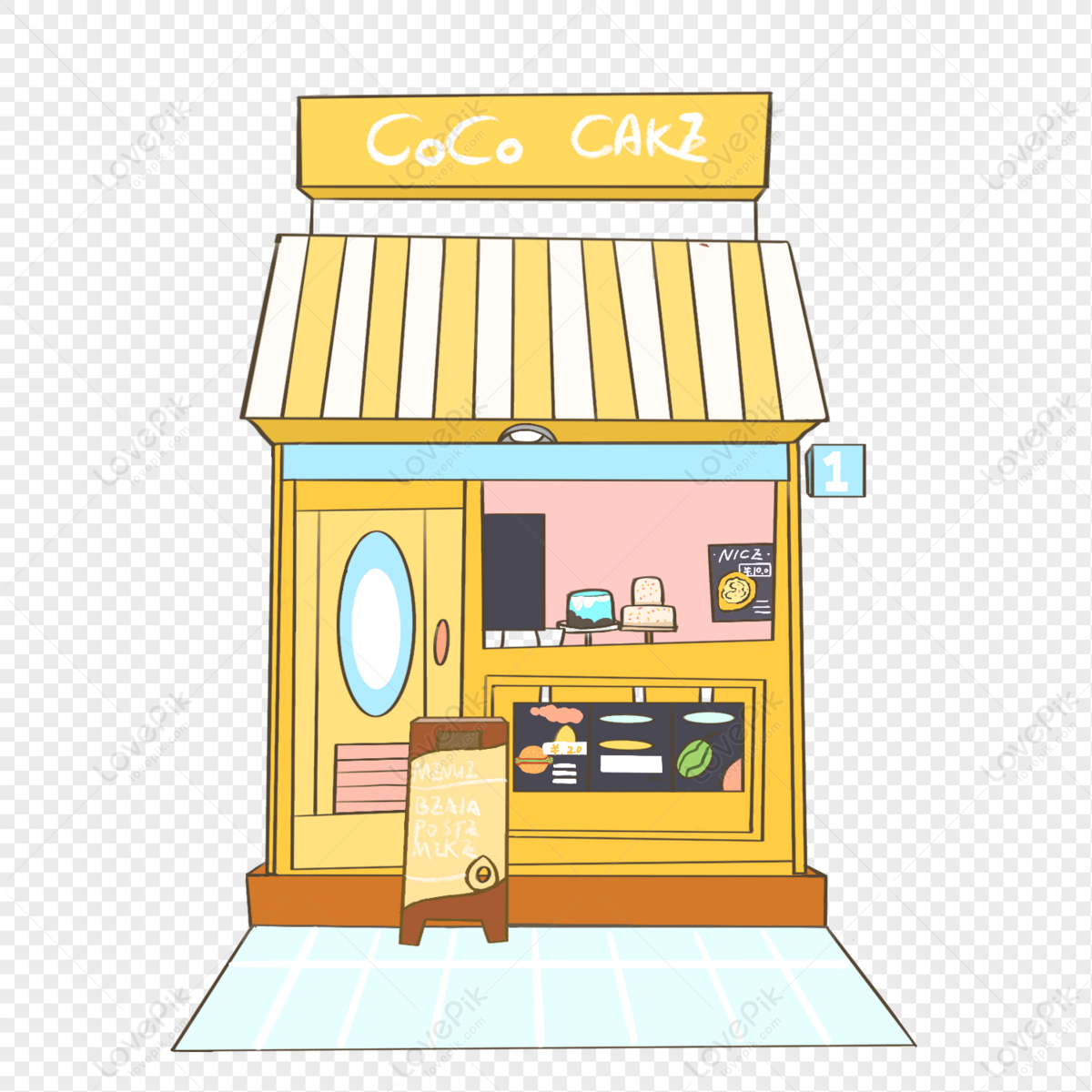 Delicious Cake Shop PNG Transparent And Clipart Image For Free Download -  Lovepik | 401538066