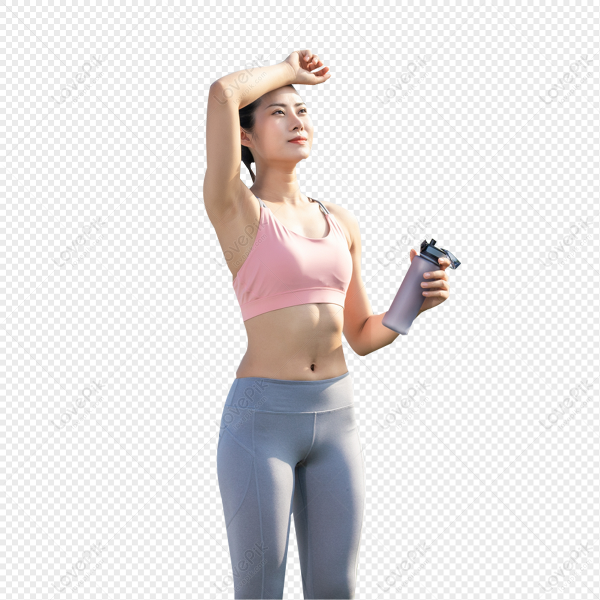 Female Fitness PNG Transparent Images Free Download