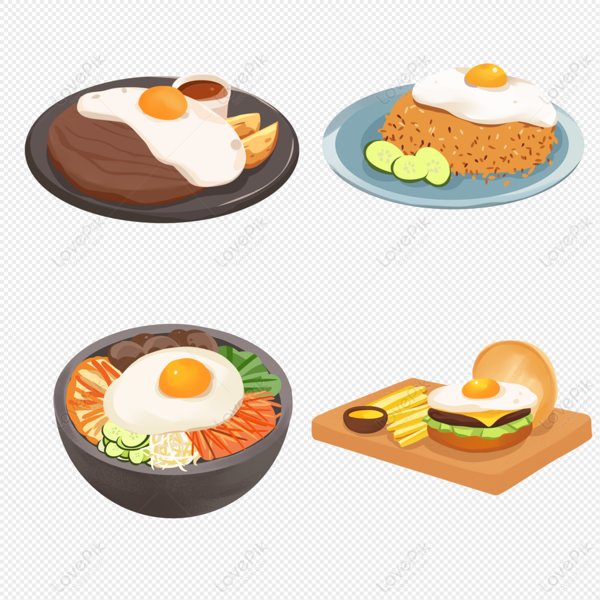 Fried Egg transparent PNG - StickPNG