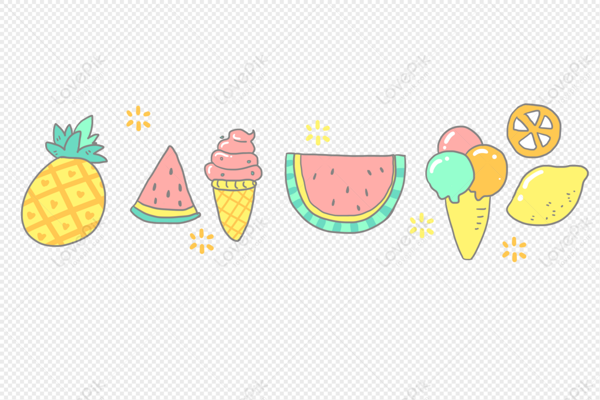 Harvest Summer Cartoon Fruit Decoration Dividing Line PNG Transparent  Background And Clipart Image For Free Download - Lovepik | 401513870