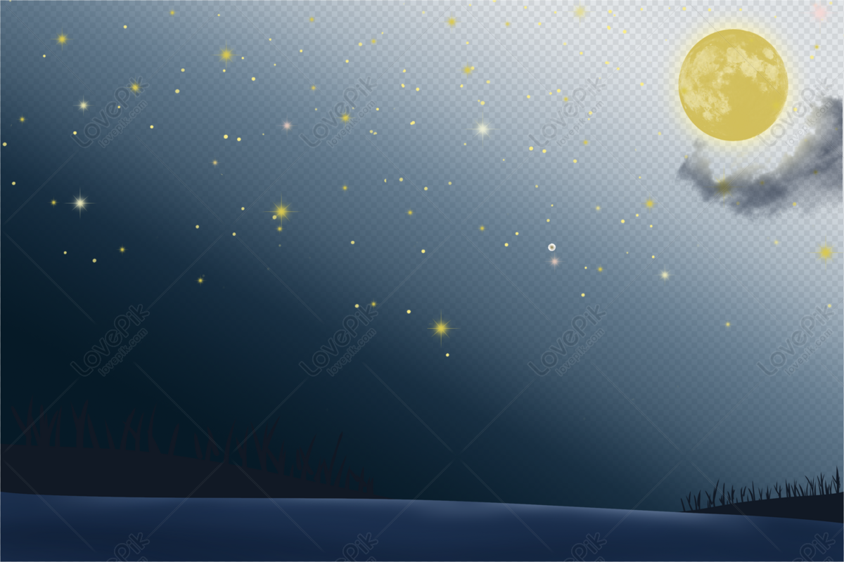 Moon Light Effect PNG Free Download And Clipart Image For Free Download ...