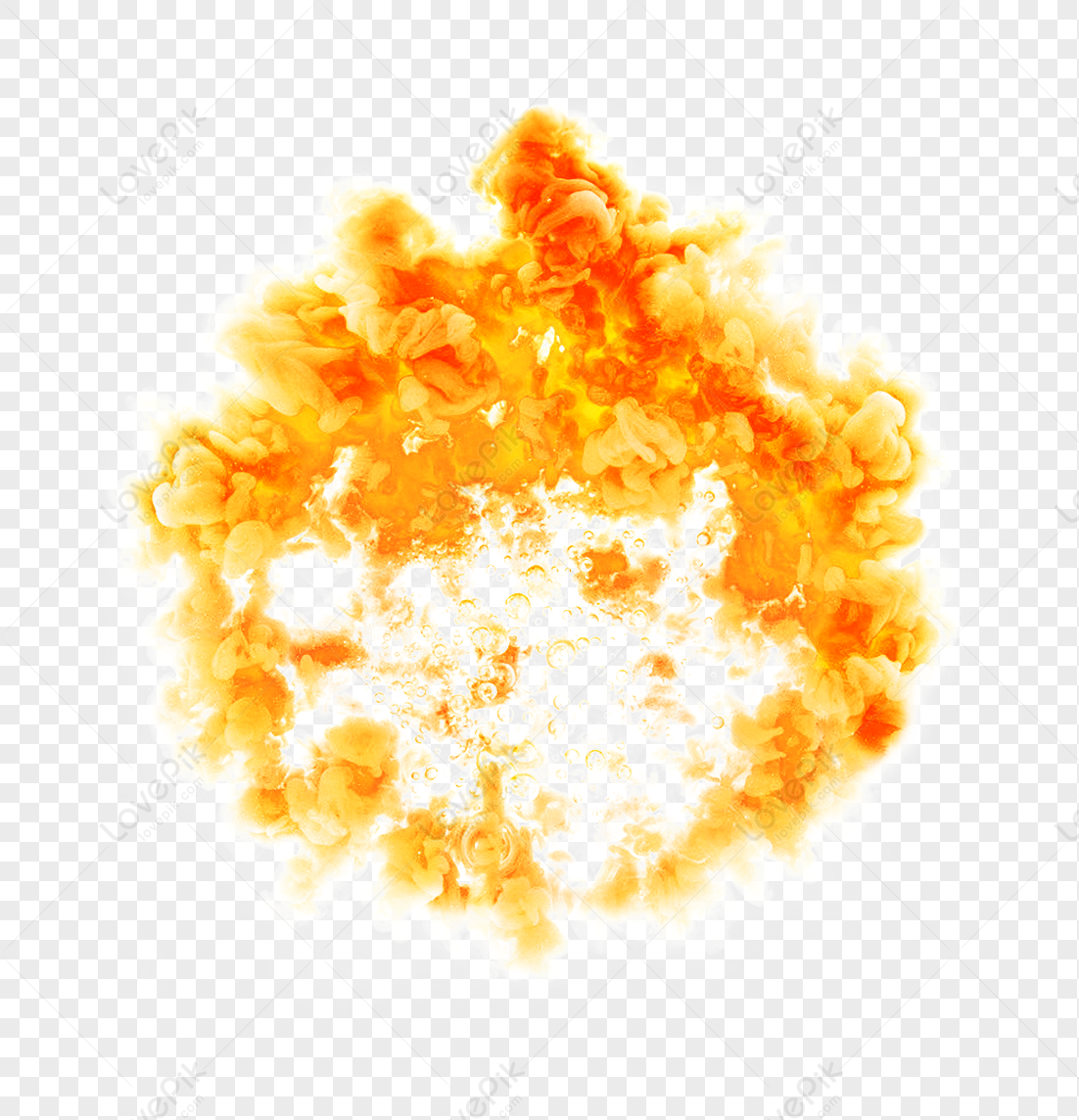 Orange Smoke Effect Element PNG Transparent Background And Clipart Image  For Free Download - Lovepik | 401511350