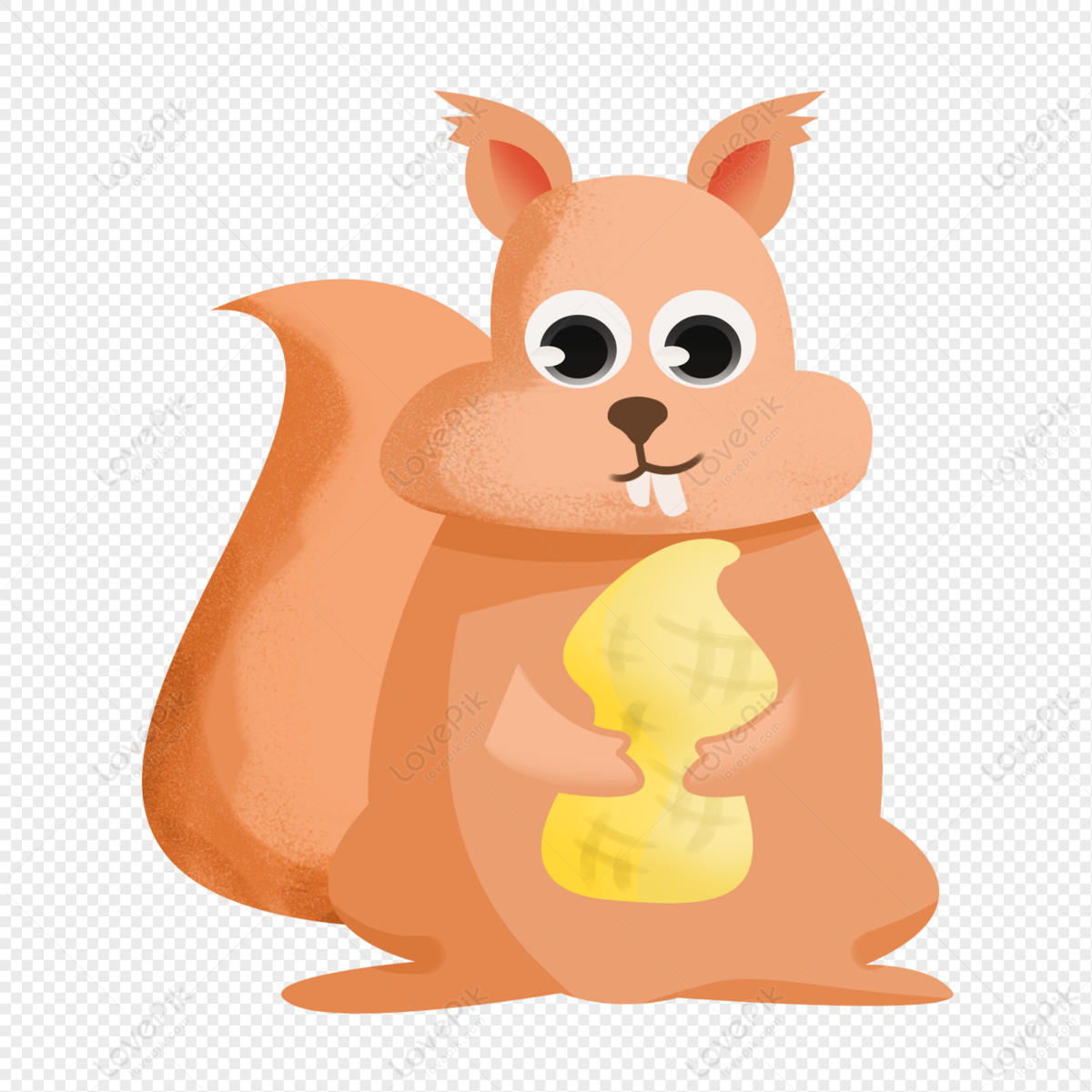 Peanut Squirrel PNG Hd Transparent Image And Clipart Image For Free