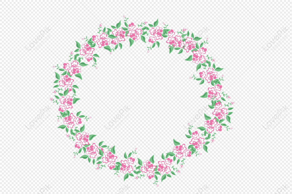 Pink Flower Border, Pink Border, Flower Border, Pink Flowers PNG Image ...