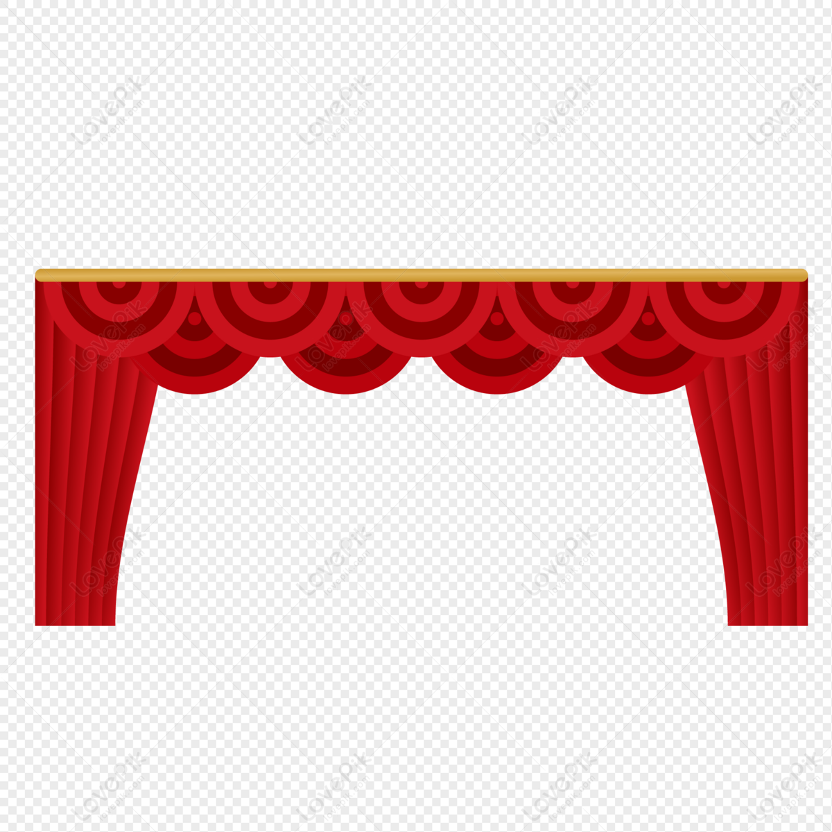 Red Curtain PNG Transparent Background And Clipart Image For Free Download  - Lovepik | 401529020