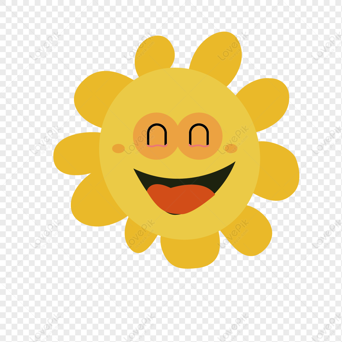 Sun Cartoon PNG Images With Transparent Background | Free Download On  Lovepik
