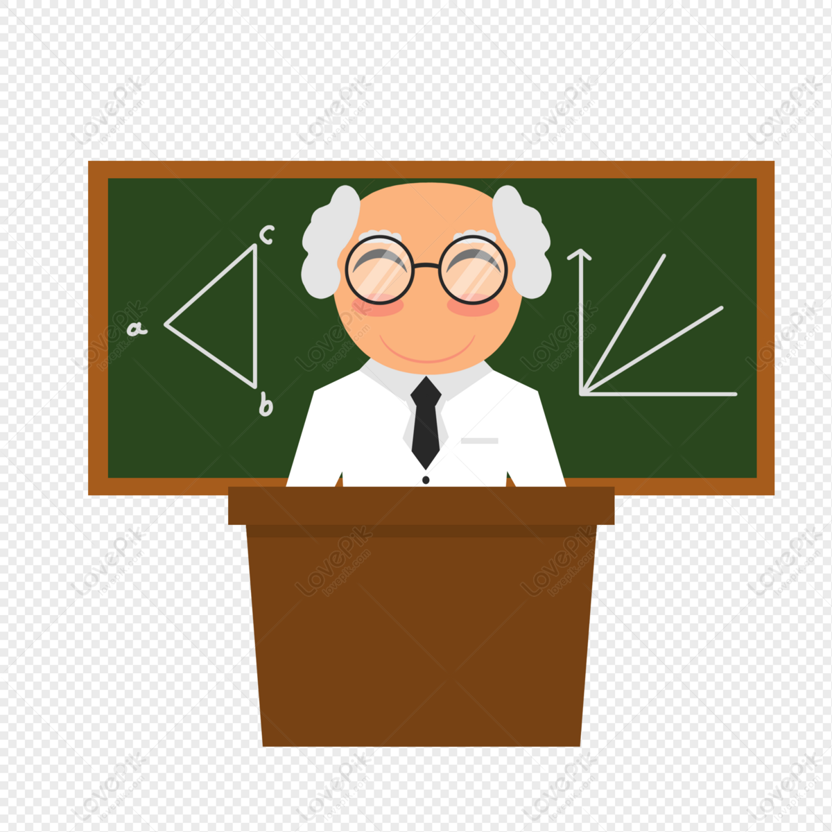 Teachers Day Old Professor, Blackboard, Professor Teachers, Academician ...