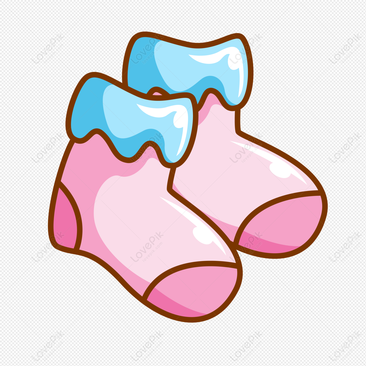Baby Socks Vector Art, Icons, and Graphics for Free Download