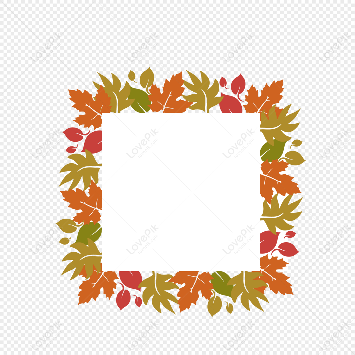 Autumn Border, Autumn Border, Autumn Border, Green Border PNG Hd ...