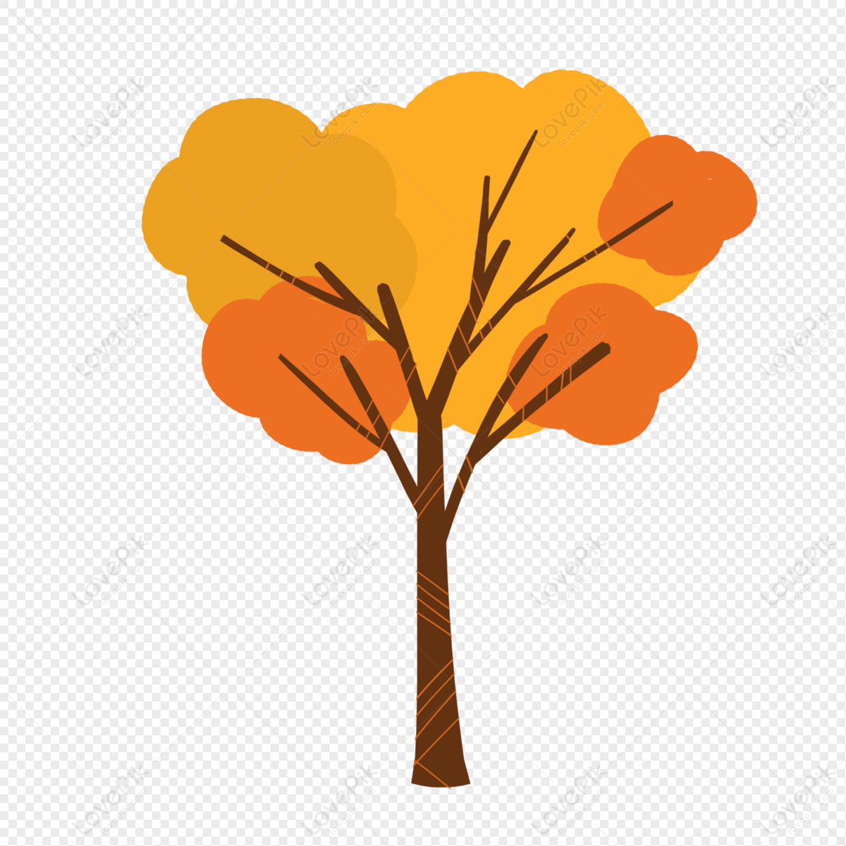 autumn tree logo