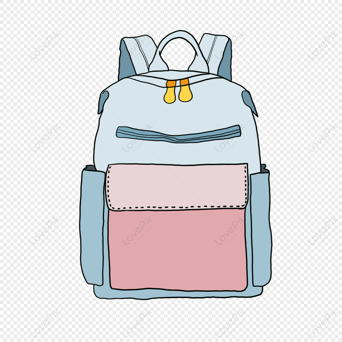 An Image Of A Travel Bag Drawing. Royalty Free SVG, Cliparts, Vectors, and  Stock Illustration. Image 13335554.