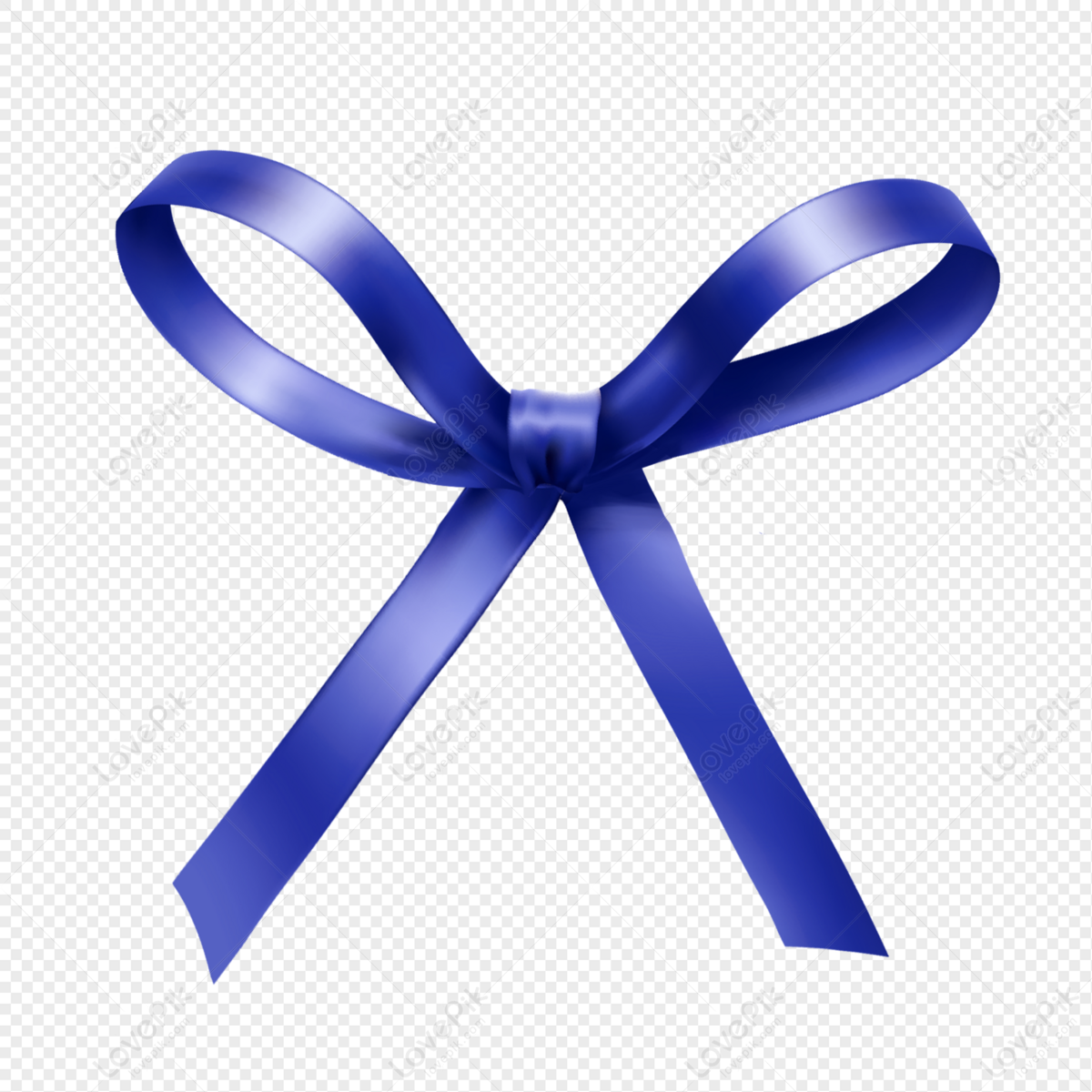 Blue Ribbon PNG Transparent Images Free Download