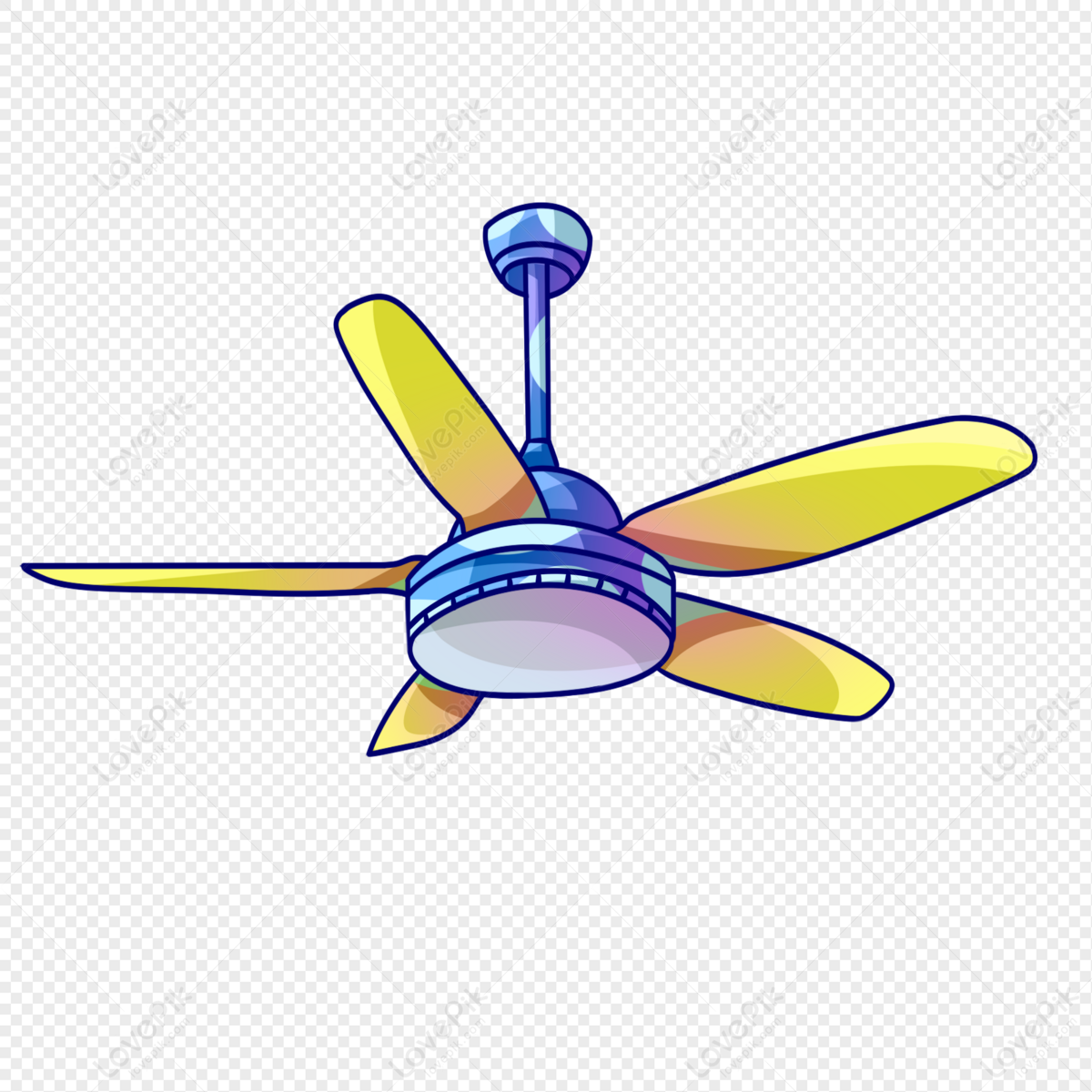 Cartoon A Fan PNG Image Free Download And Clipart Image For Free Download -  Lovepik | 401557881