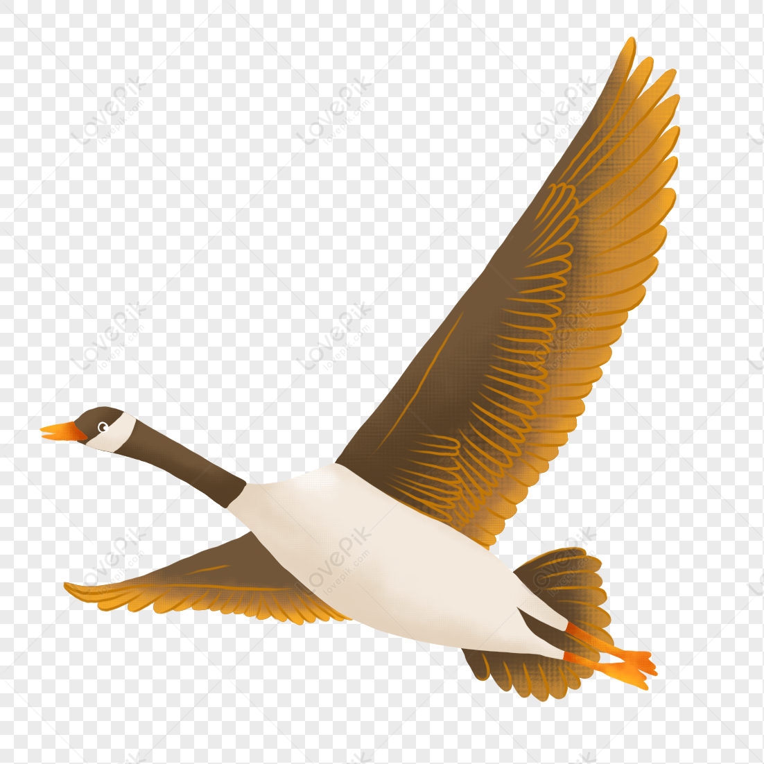 Cartoon Geese PNG Picture And Clipart Image For Free Download - Lovepik |  401544125
