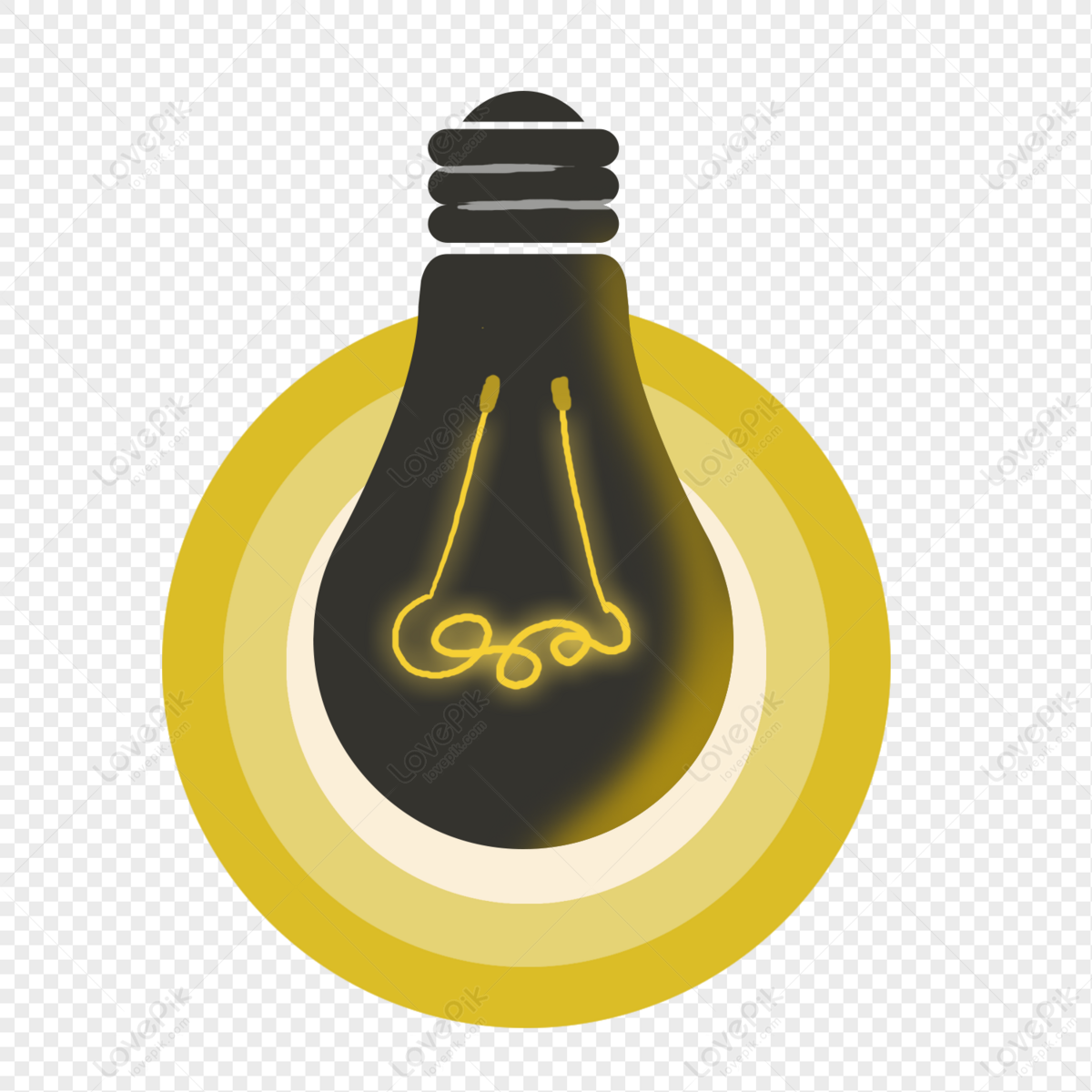 Cartoon Light Bulb PNG Images With Transparent Background | Free Download  On Lovepik