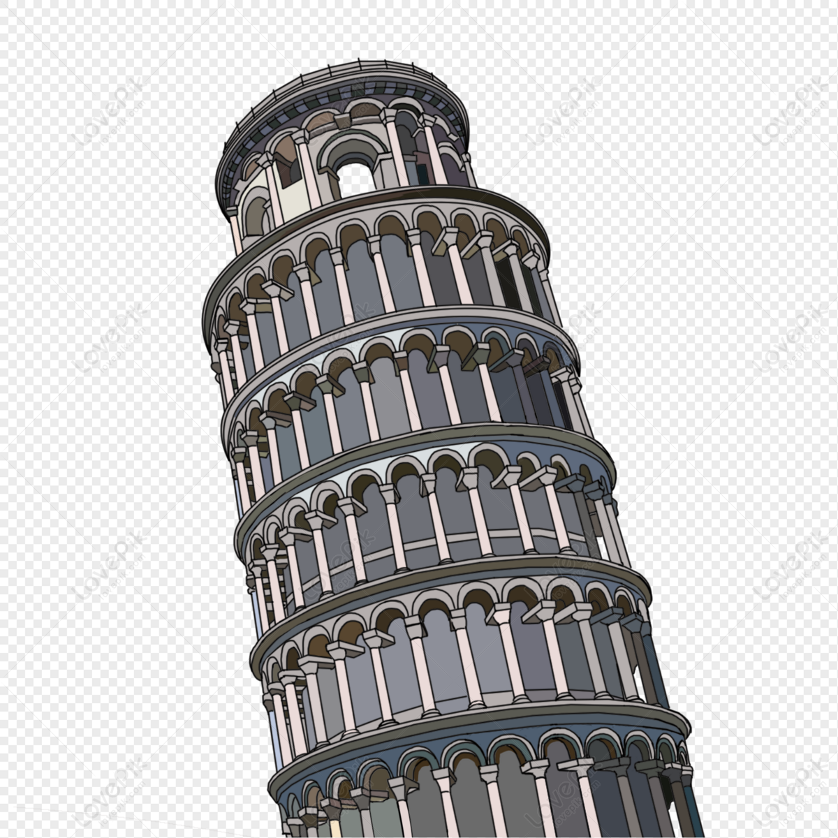 Cartoon Leaning Tower Of Pisa PNG Transparent And Clipart Image For Free  Download - Lovepik | 401571796