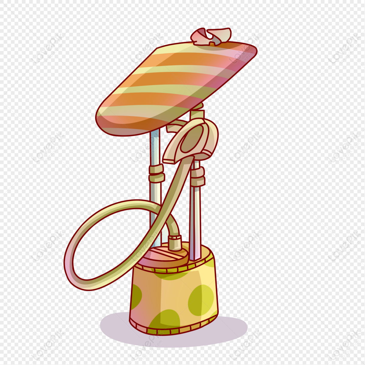 Cartoon Yellow Ironing Machine PNG Free Download And Clipart Image For Free  Download - Lovepik | 401551563