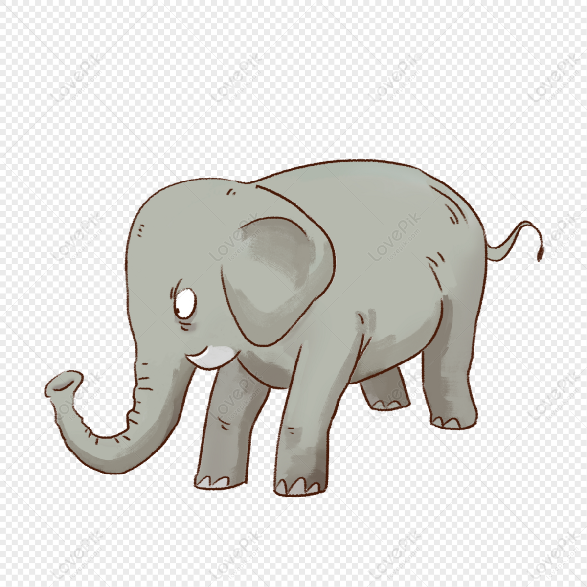 Kemono Friends Indian elephant Character Anime, elephant, television,  white, child png | PNGWing