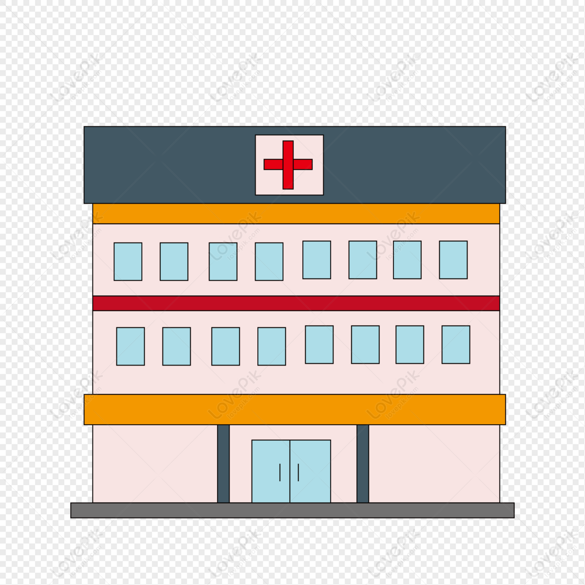 Hospital PNG Transparent Background And Clipart Image For Free Download -  Lovepik | 401566450