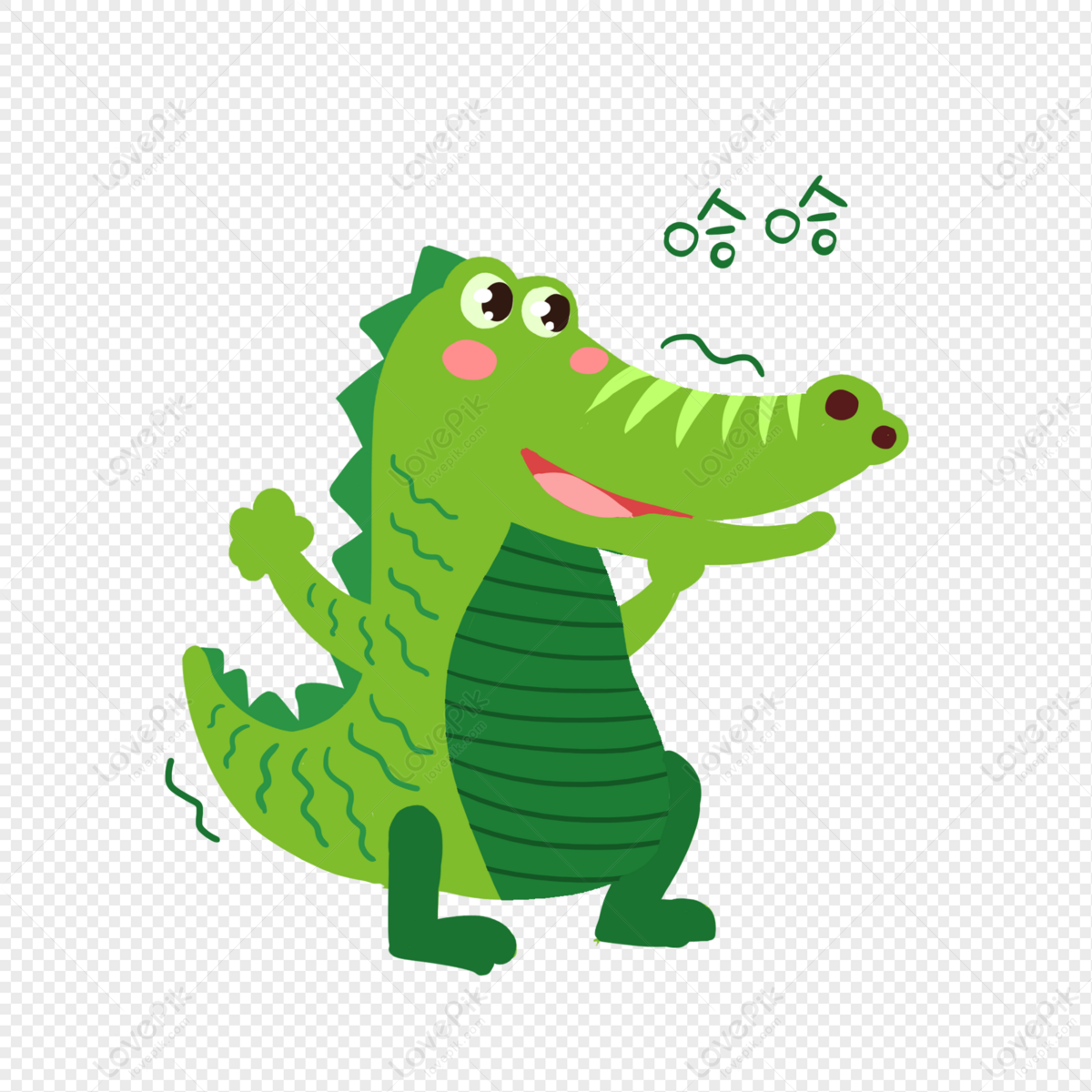 Laughing Crocodile PNG Picture And Clipart Image For Free Download -  Lovepik | 401550485