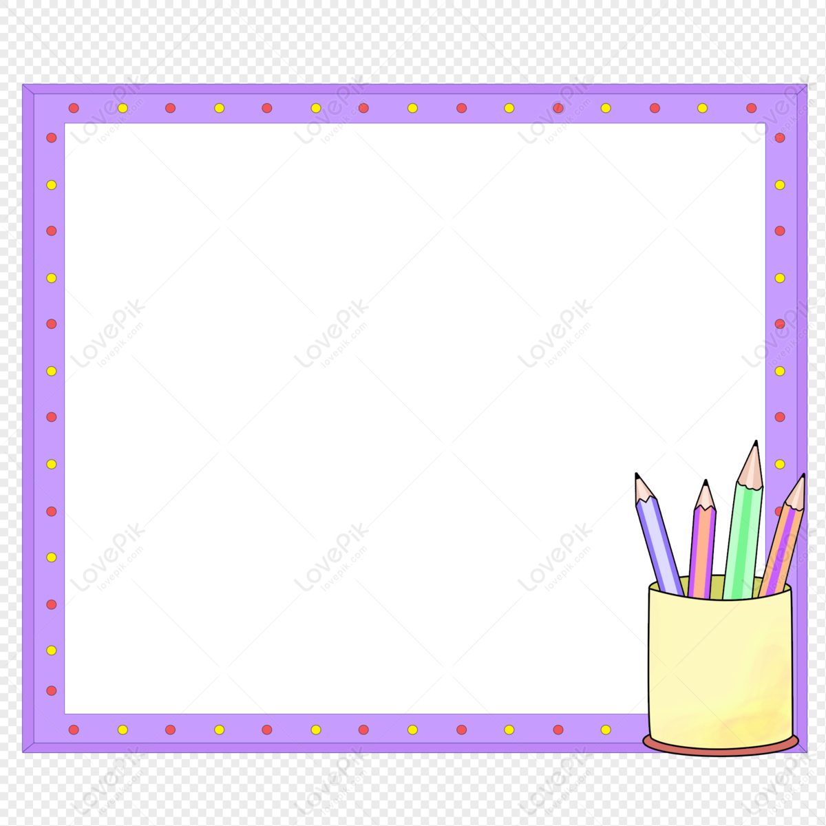 Learning Equipment Border PNG Transparent Background And Clipart Image For  Free Download - Lovepik | 401568080