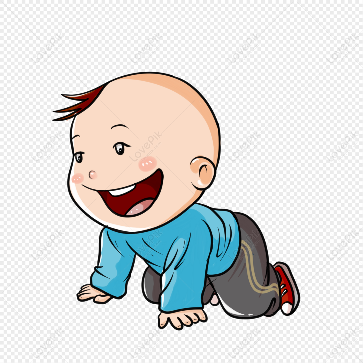Learning To Crawl Baby PNG Hd Transparent Image And Clipart Image For Free  Download - Lovepik | 401550164