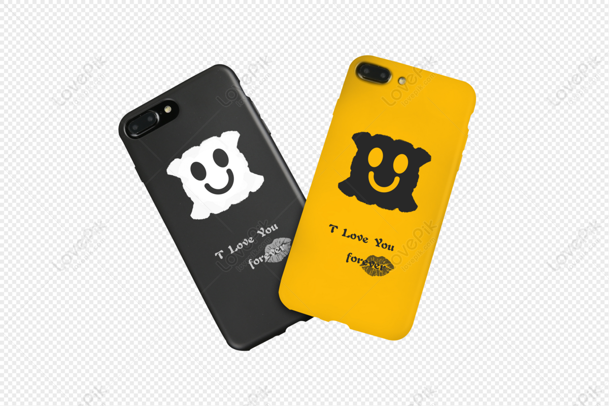 Mobile phone case smiley face, phone cover, mobile case, mobile phone case png image