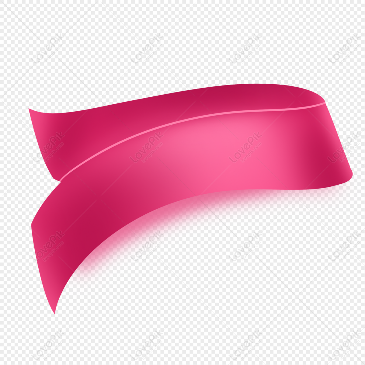 Pink Label, Labels, Pink Tag, Streamers PNG Transparent Image And