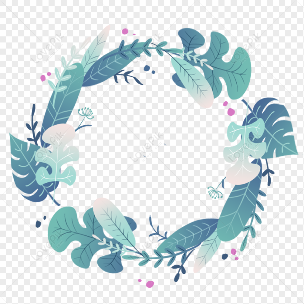 Small Fresh Flowers And Plants Border PNG White Transparent And Clipart ...
