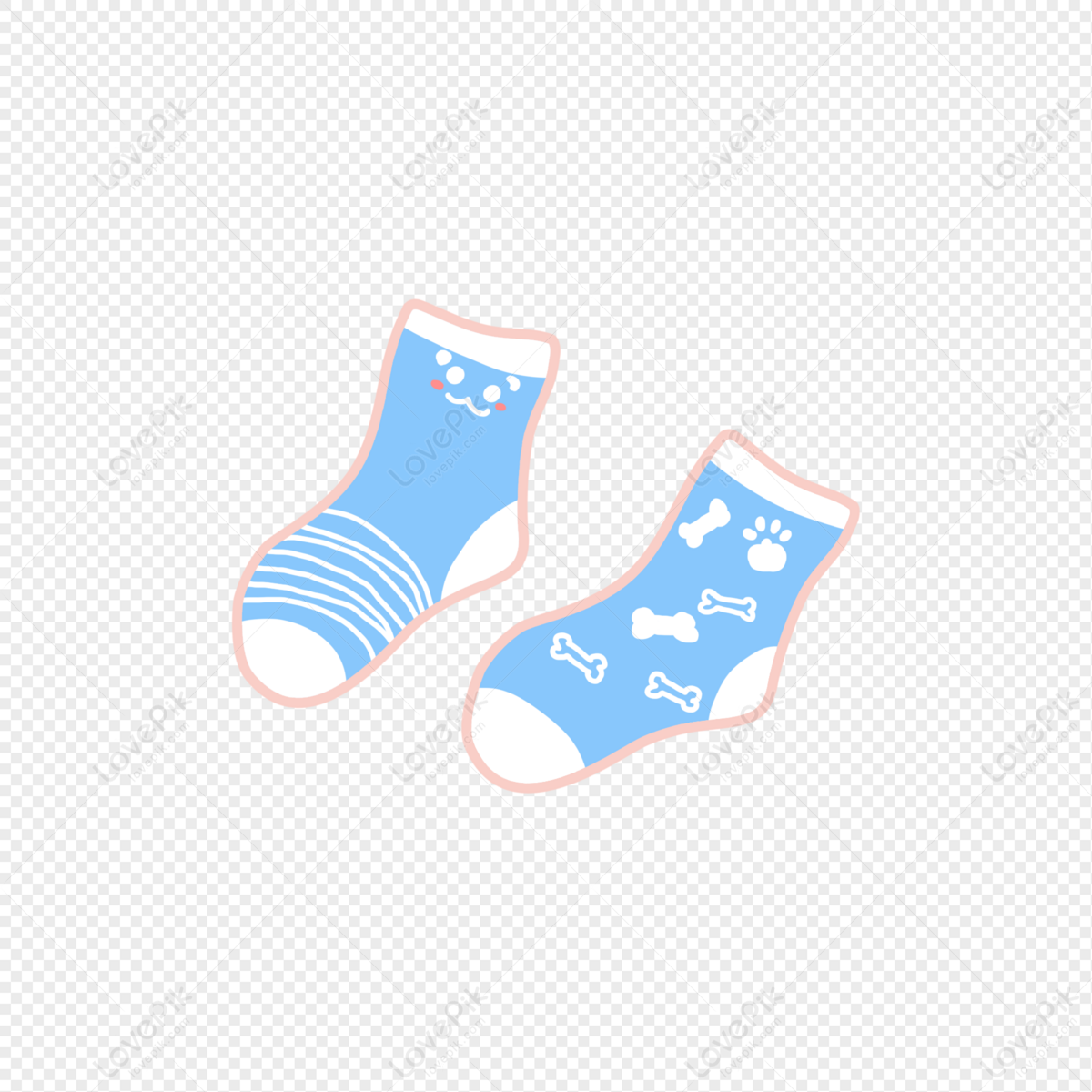 Baby Socks PNG Transparent Images Free Download