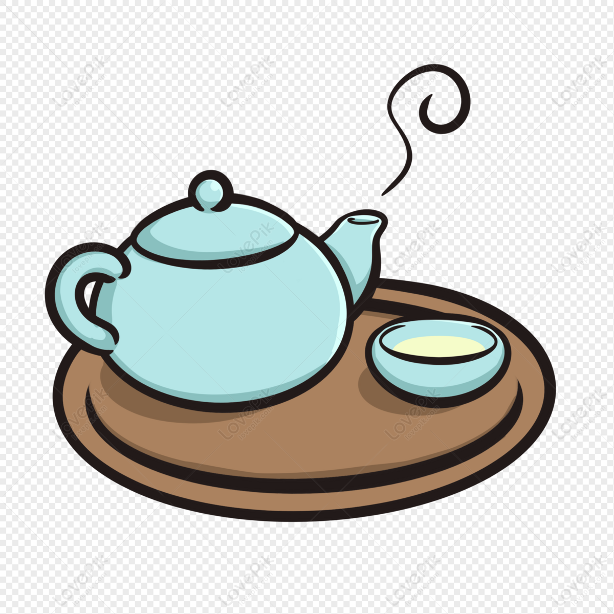 Tea Set Free PNG And Clipart Image For Free Download - Lovepik | 401566139