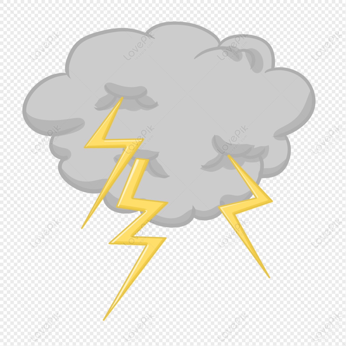 Cartoon Thunder Images, HD Pictures For Free Vectors Download 