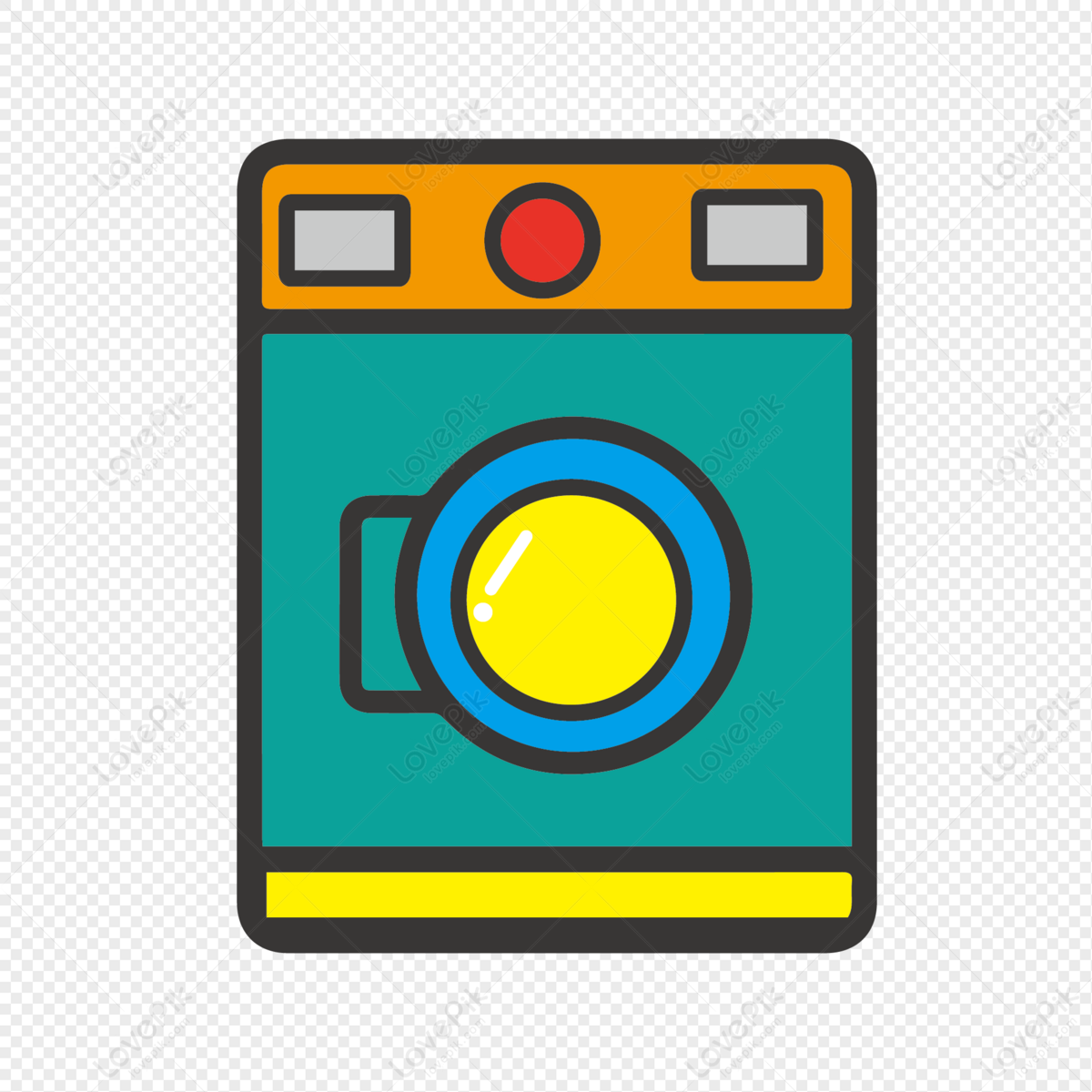 Washing Machine Material Washing Clothes Cartoon Slot Machine Png Image And Clipart Image For 6838