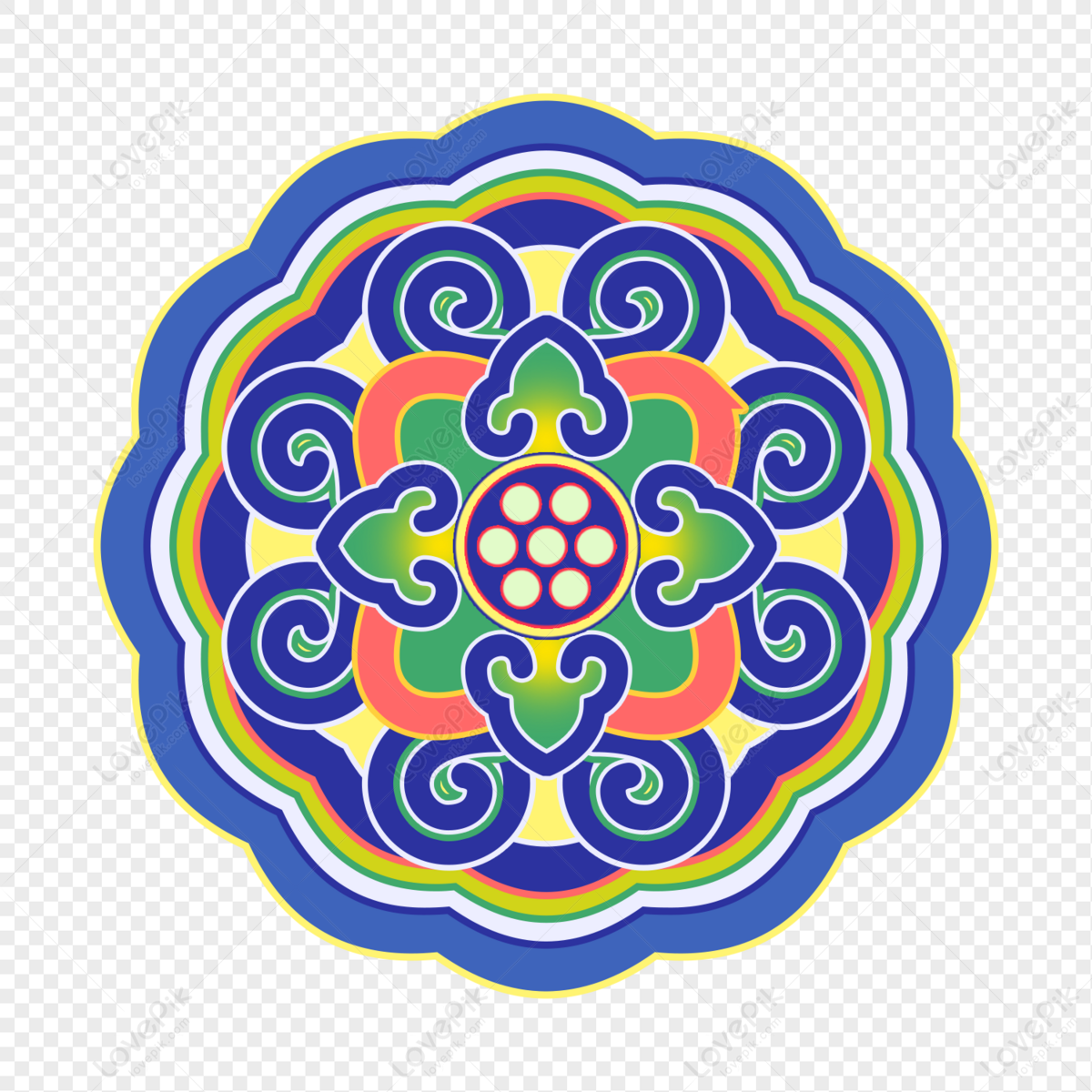 Chinese Architectural Pattern PNG Picture And Clipart Image For ...