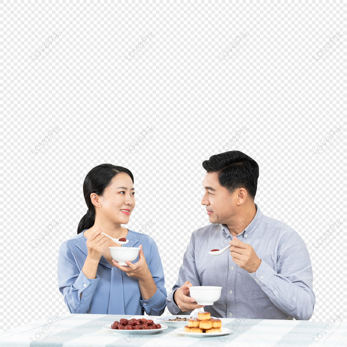 Casal Comendo PNG Imagens Gratuitas Para Download - Lovepik