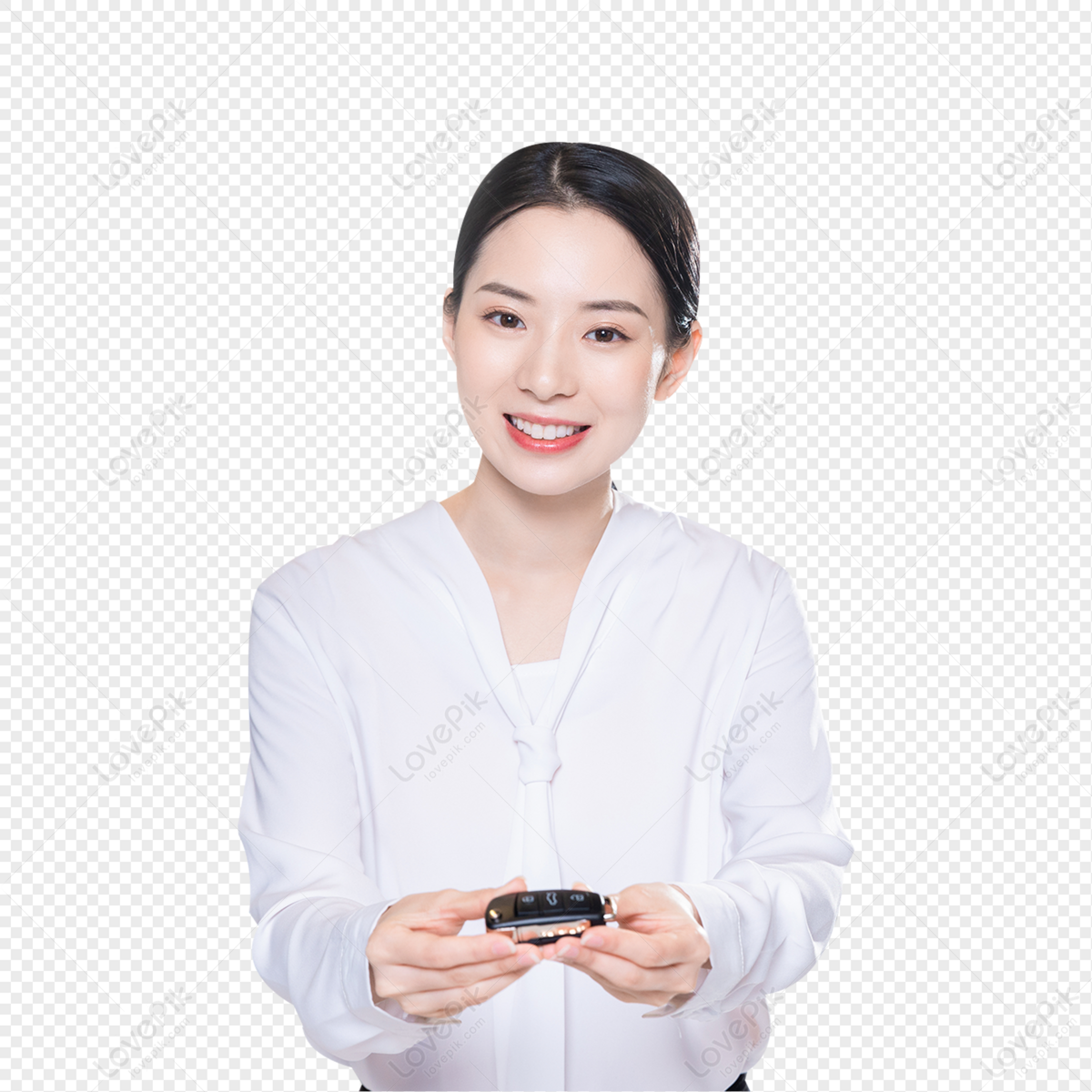 Female Car Sales, Material, Free Element, Car PNG Image Free Download