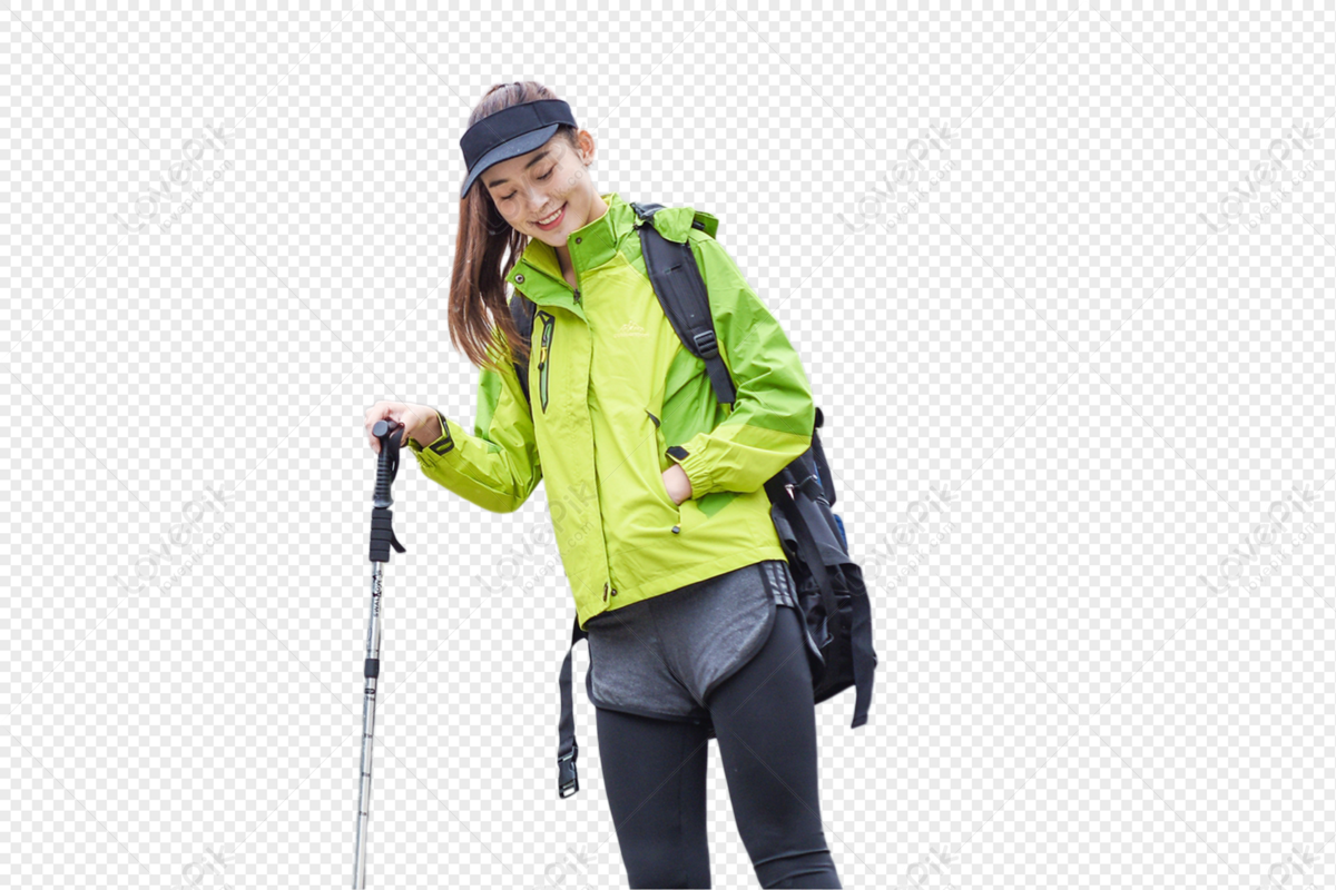 Female Hiking PNG Image Free Download And Clipart Image For Free ...