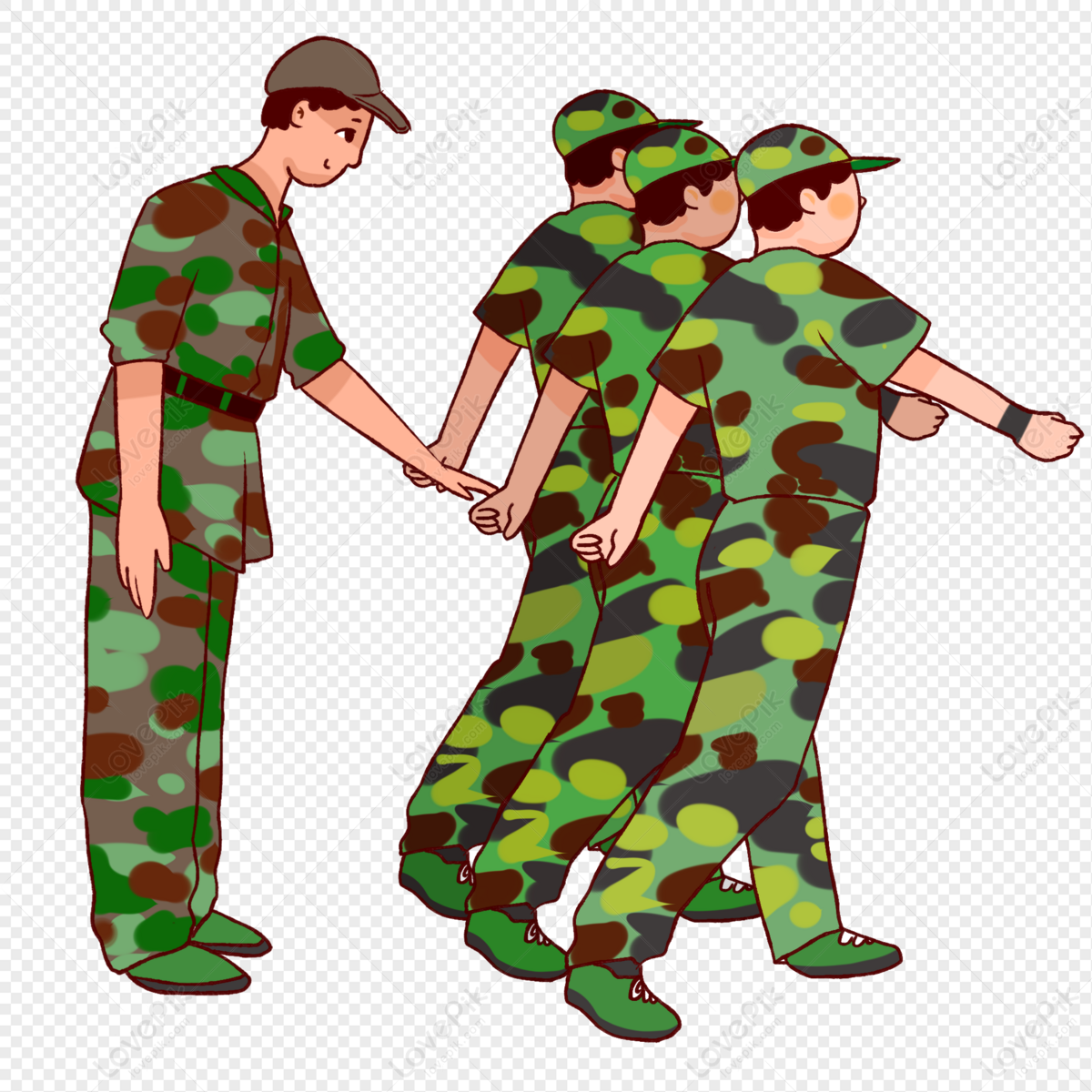 Military Training PNG Transparent Background And Clipart Image For Free  Download - Lovepik | 401591370