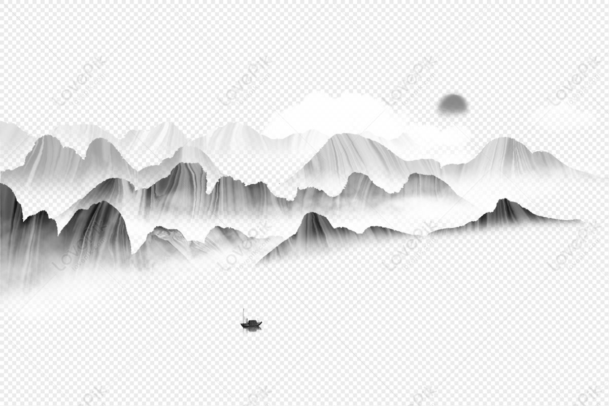 Aesthetic Landscape Painting Nature PNG Transparent Background And ...