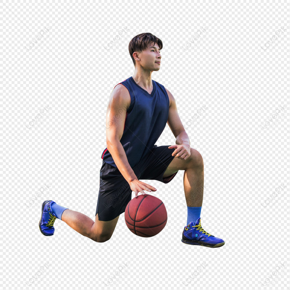 Jovem Bonito Segurando Uma Bola De Basquete PNG Imagens Gratuitas Para  Download - Lovepik