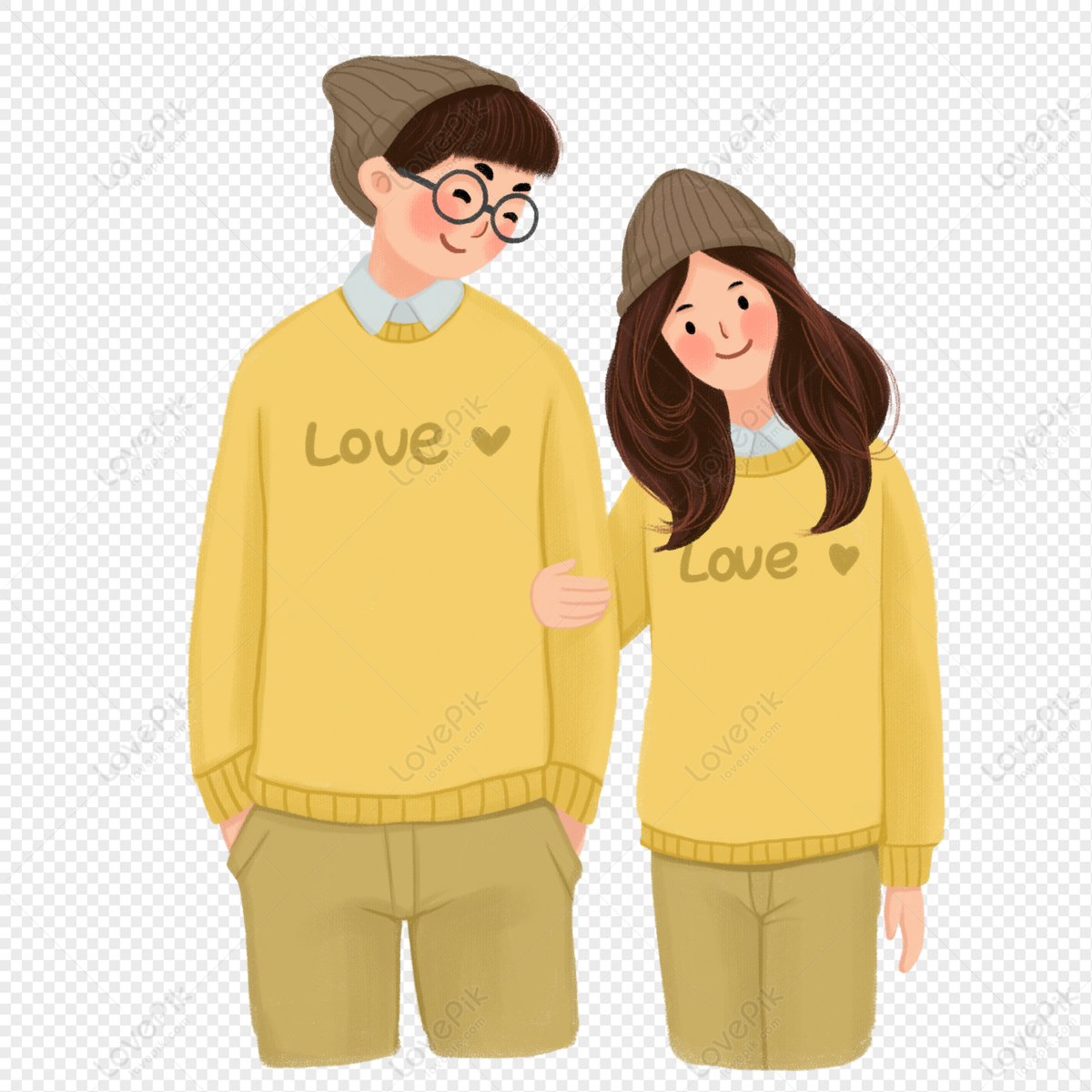 Boys And Girls In Lovers Outfits PNG Transparent Image And Clipart Image  For Free Download - Lovepik | 401668177