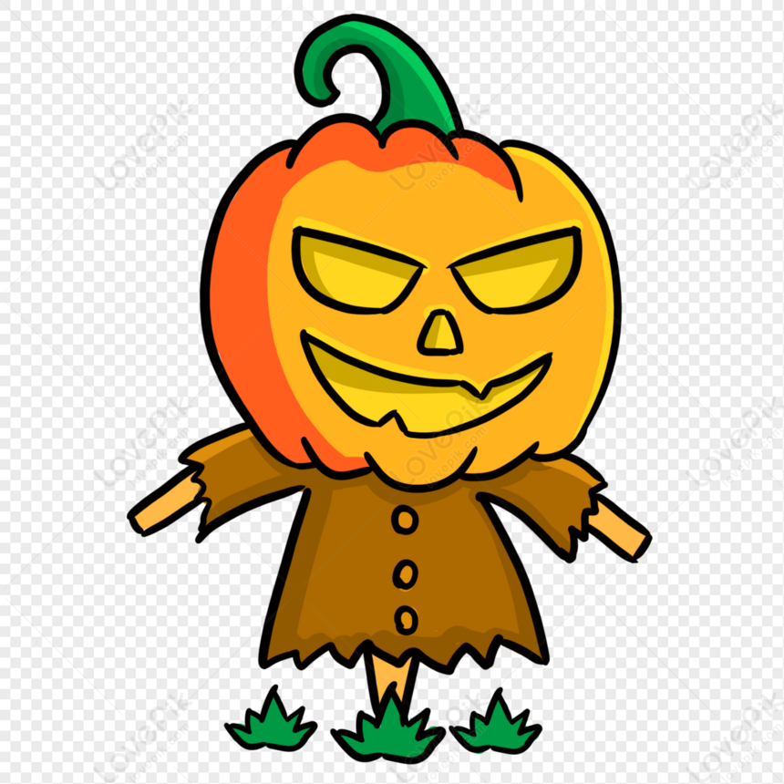 Desenho De Halloween Mão Desenhada Elementos De Abóbora De Horro PNG  Imagens Gratuitas Para Download - Lovepik