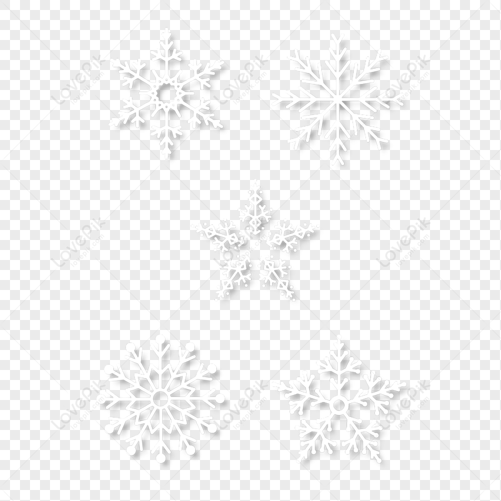Christmas Snowflakes PNG Images With Transparent Background | Free Download  On Lovepik