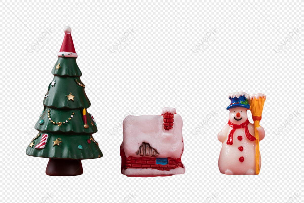 Árbol De Navidad Casa De Nieve Modelo De Muñeco De Nieve PNG Imágenes  Gratis - Lovepik