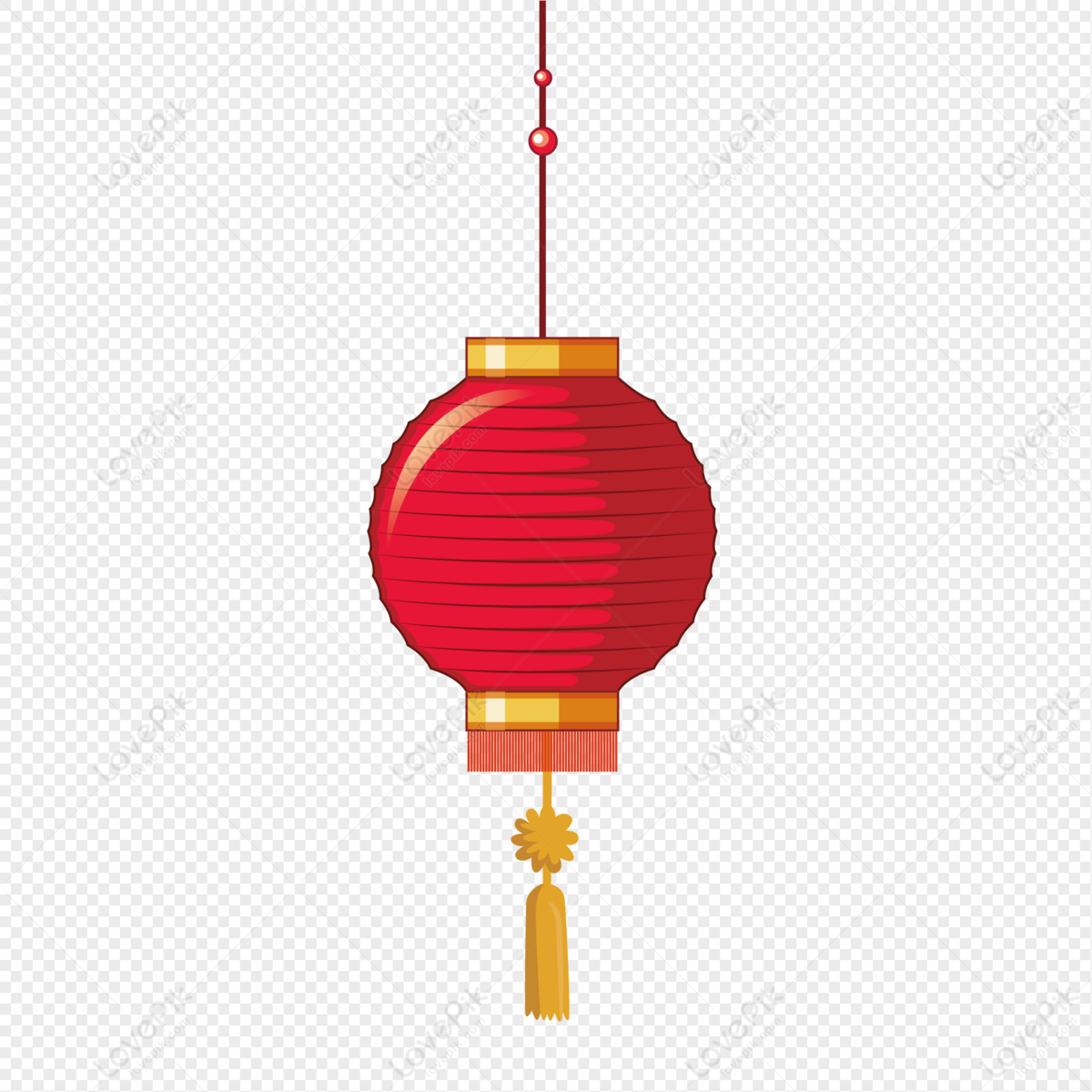 Cute Hand Painted Festival Lantern Picture PNG Free Download And ...