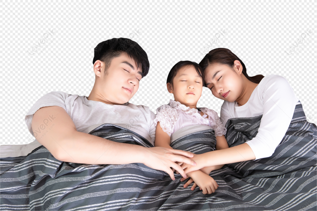 Hình ảnh Gia đình đang Ngủ PNG Miễn Phí Tải Về - Lovepik