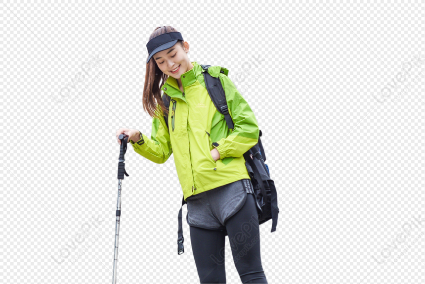 Female Hiking, Characters, Material, Sport Girl PNG Image Free Download ...