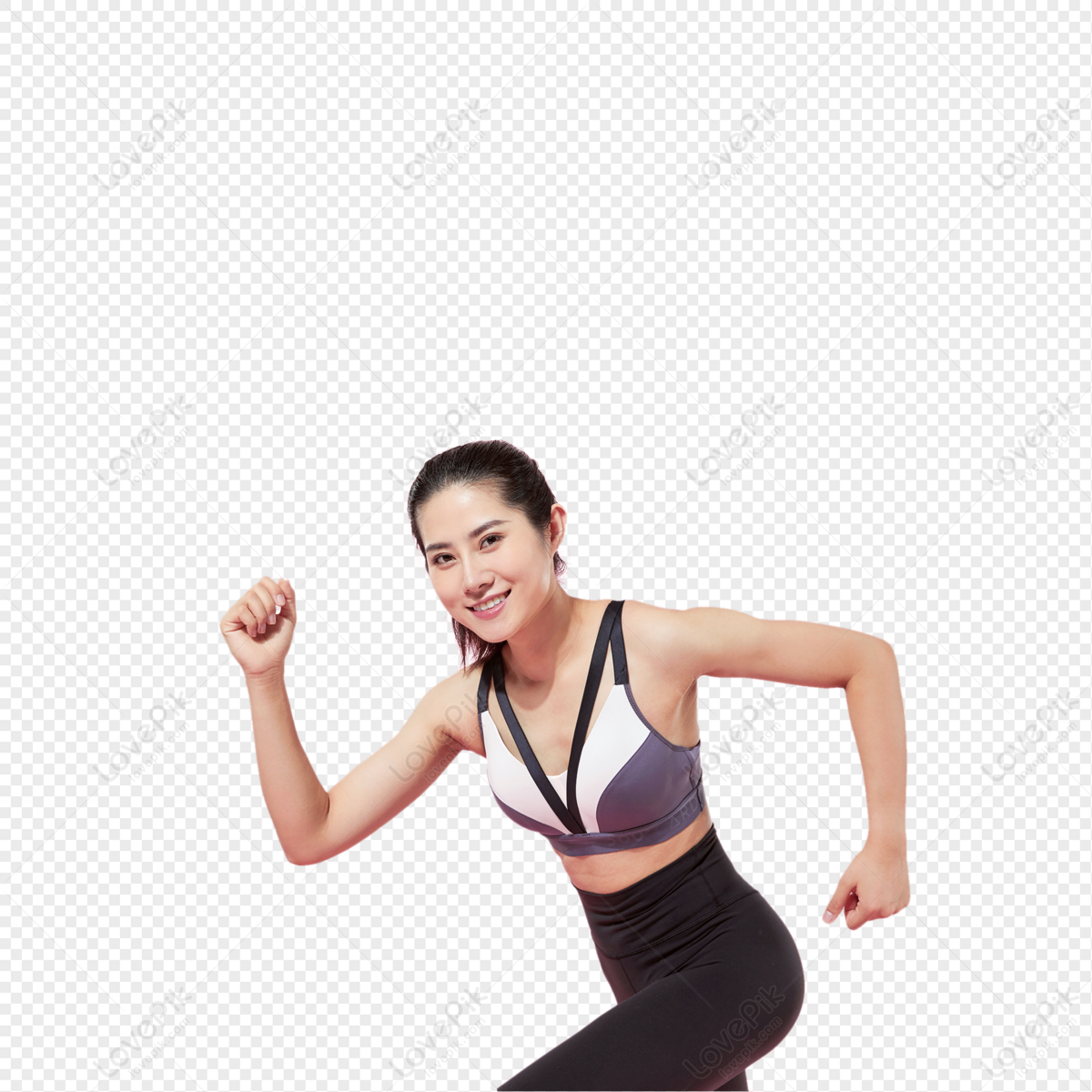 Female Fitness PNG Transparent Images Free Download