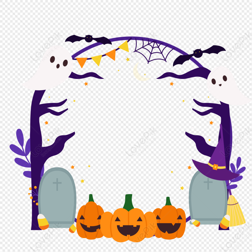 Halloween Border PNG Picture And Clipart Image For Free Download ...