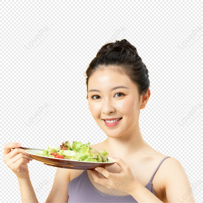 Healthy Eating For Women PNG Image Free Download And Clipart Image For ...